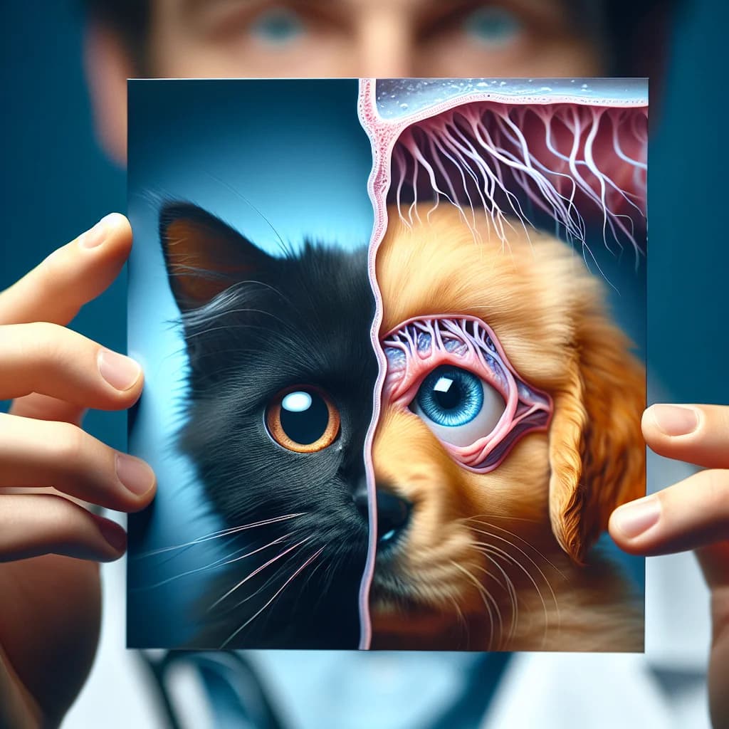 Why do cats and dogs have a hidden third eyelid called a nictitating membrane for extra protection and moisture?