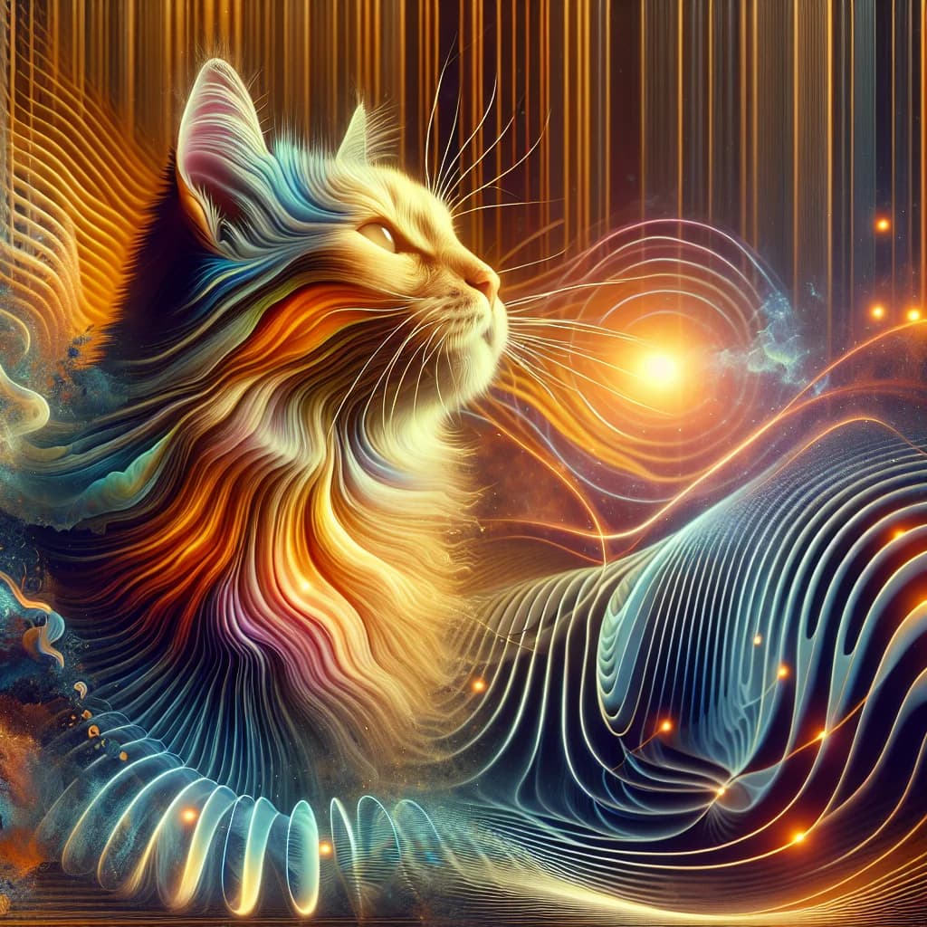 Why do cats purr at specific frequencies that help repair their bones and promote tissue healing?