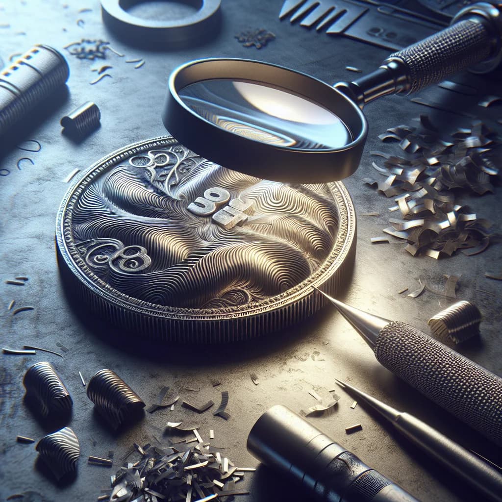 Why do coins have tiny ridges on their edges to prevent thieves from secretly shaving off precious metal?