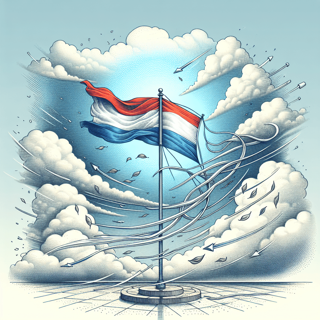 Why do flags ripple in the wind instead of just flying straight?