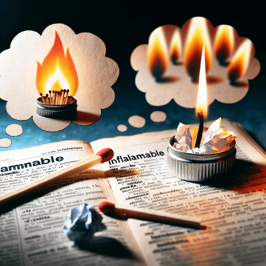 Why do flammable and inflammable mean the exact same thing?