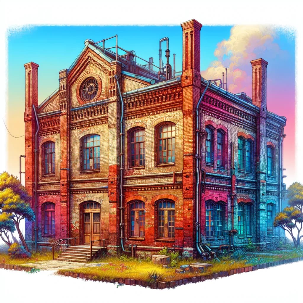 Why do many old brick buildings feature bricked-up windows to avoid a historical tax on light and air?