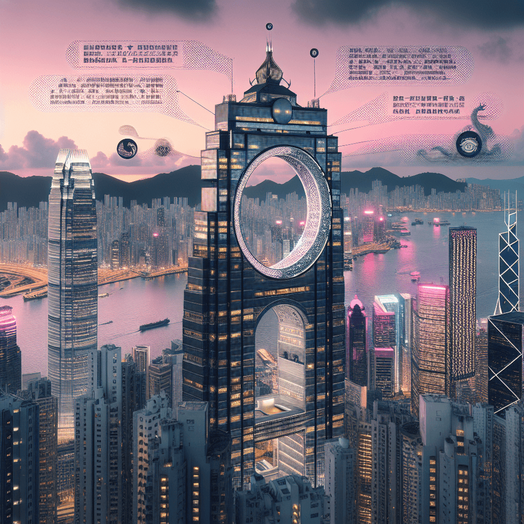 Why do many skyscrapers in Hong Kong have massive holes built through their centers?