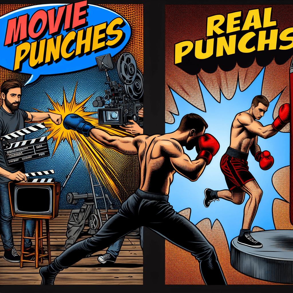 Why do movie punches sound so much crunchier and louder than real ones?