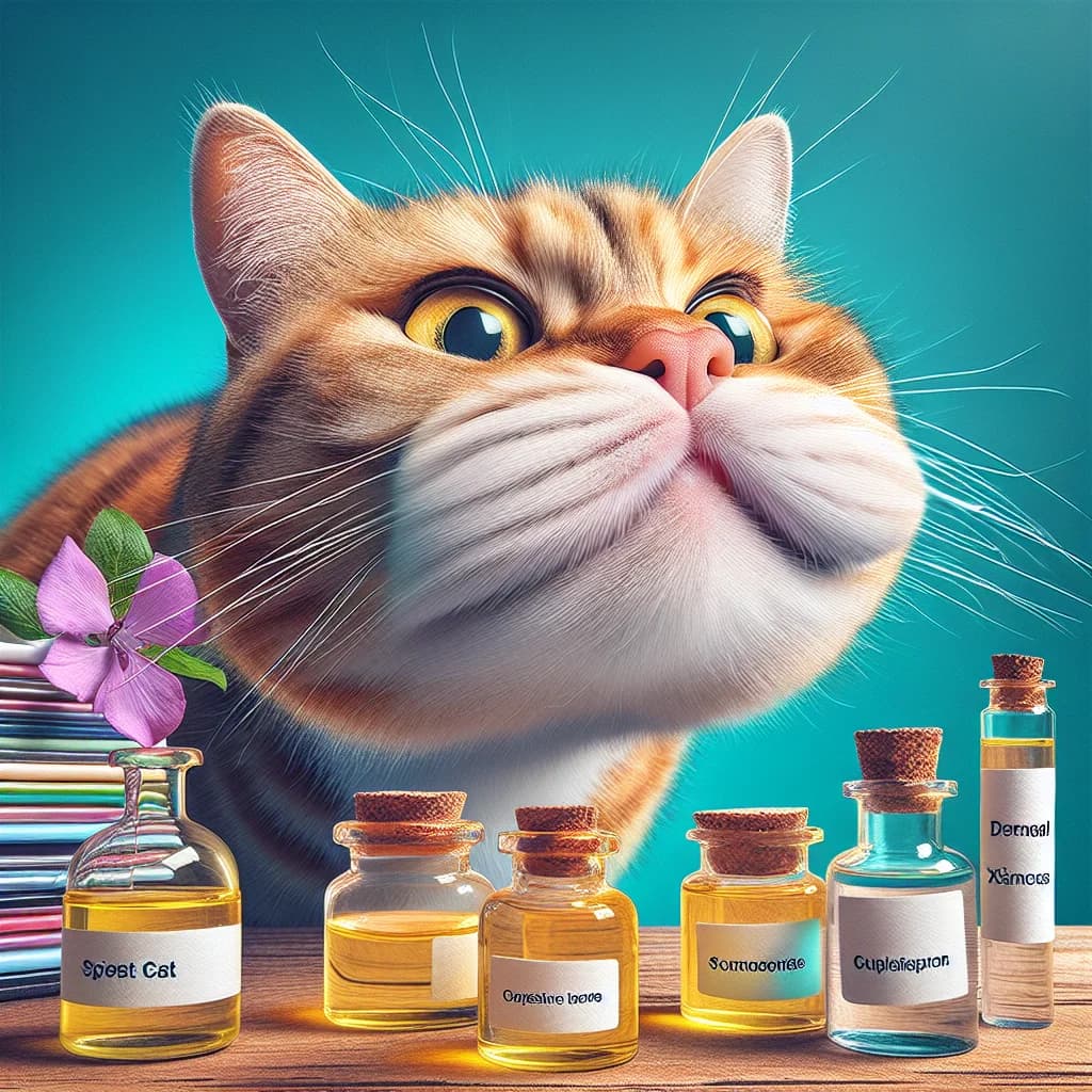 Why do pet cats perform a funny grimace to taste scents using a specialized vomeronasal organ