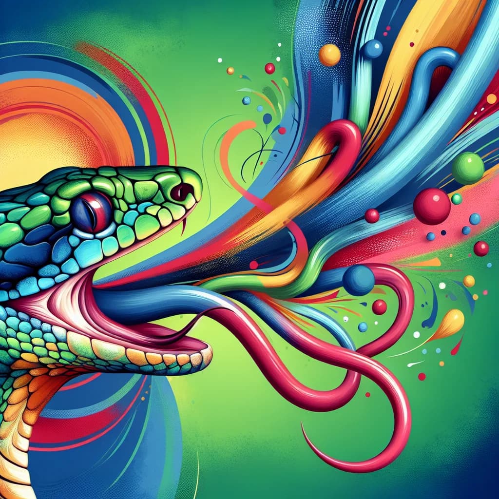 Why do pet snakes possess a specialized tube called a glottis to breathe while swallowing large prey?