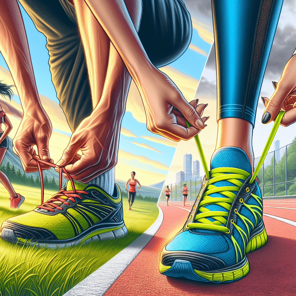 Why do running shoes have that extra, unused shoelace hole at the top?