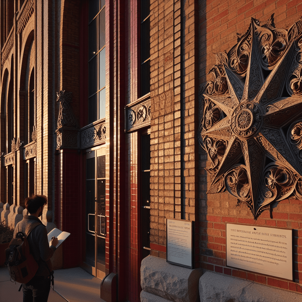 Why do so many old brick buildings have decorative metal stars bolted to their walls?