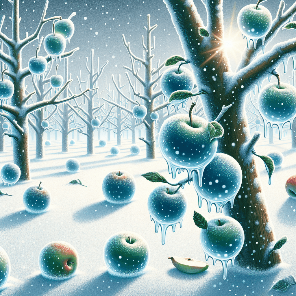 The Crystal Case of the Missing Fruit: Why Do Some Apples Vanish After Freezing, Leaving Only Their Perfect Ice Shells?