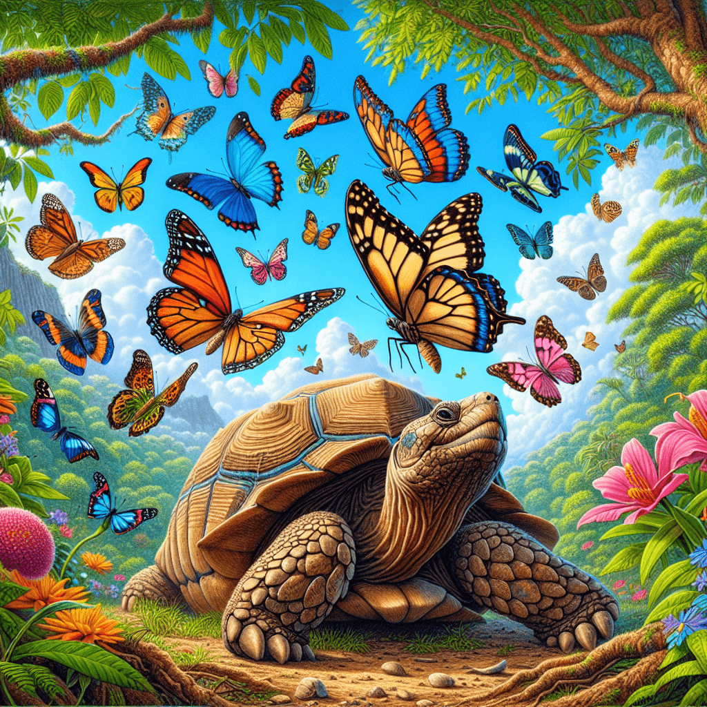 Why do some butterflies travel for miles just to drink a turtle's tears?