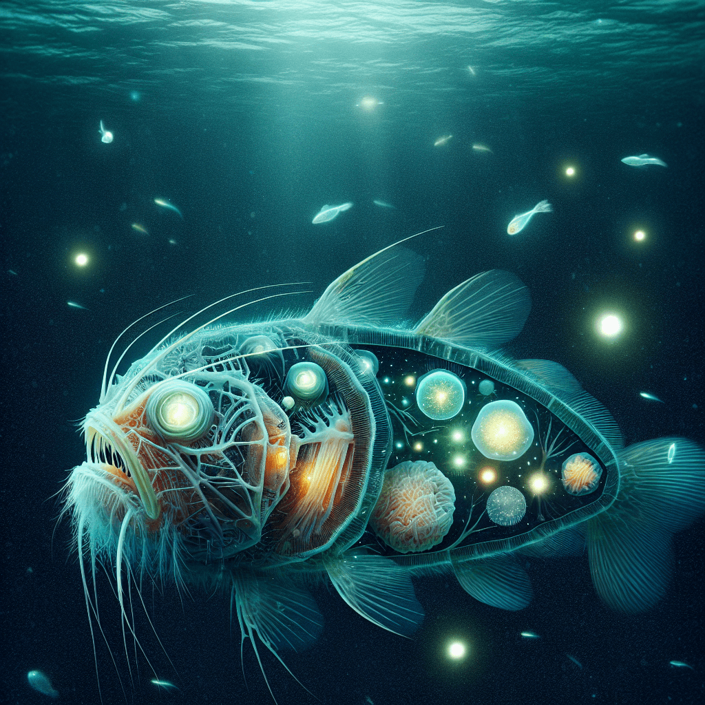 Why do some deep-sea fish have completely transparent heads?