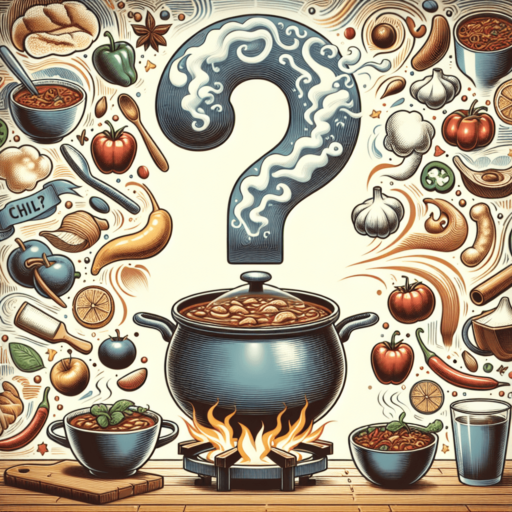 Why do some foods like chili and stew often taste better the next day?