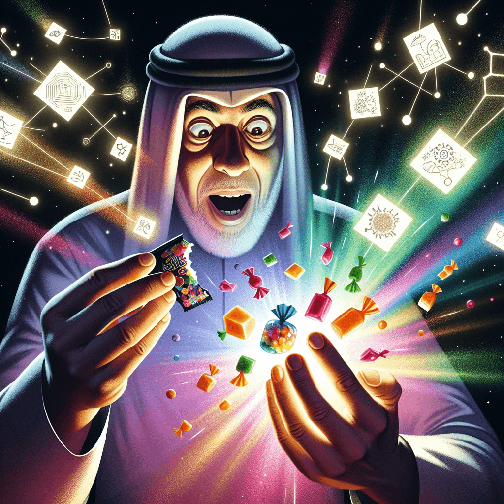 Why do some hard candies flash with light when you crunch them in the dark?