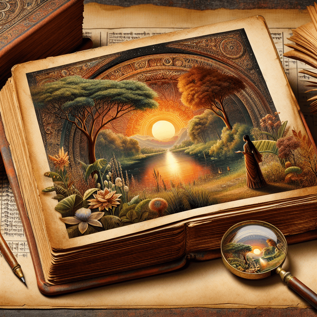 Why do some old books hide secret paintings that are only visible when fanned?