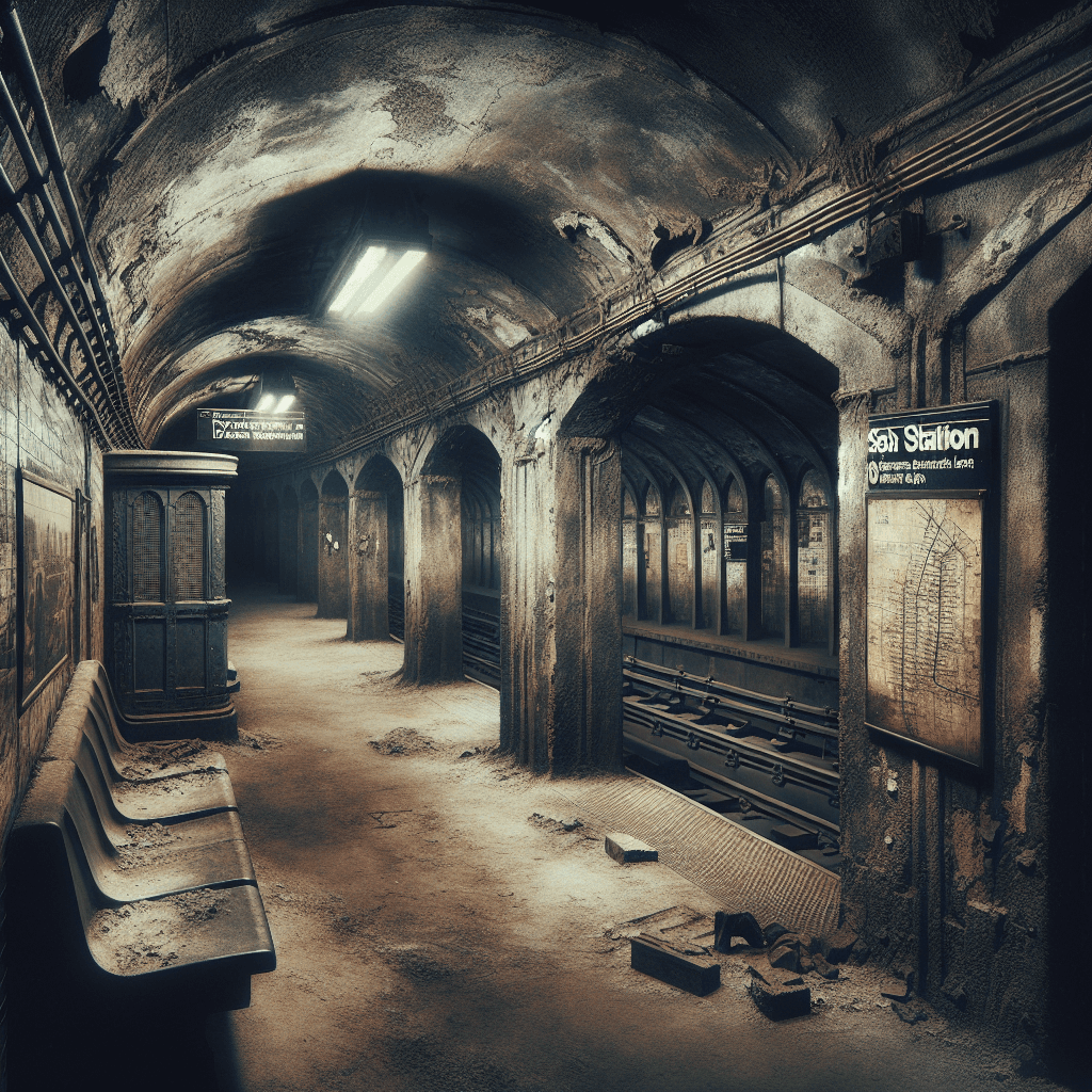 Why do some subway systems have secret ghost stations hidden in their tunnels?