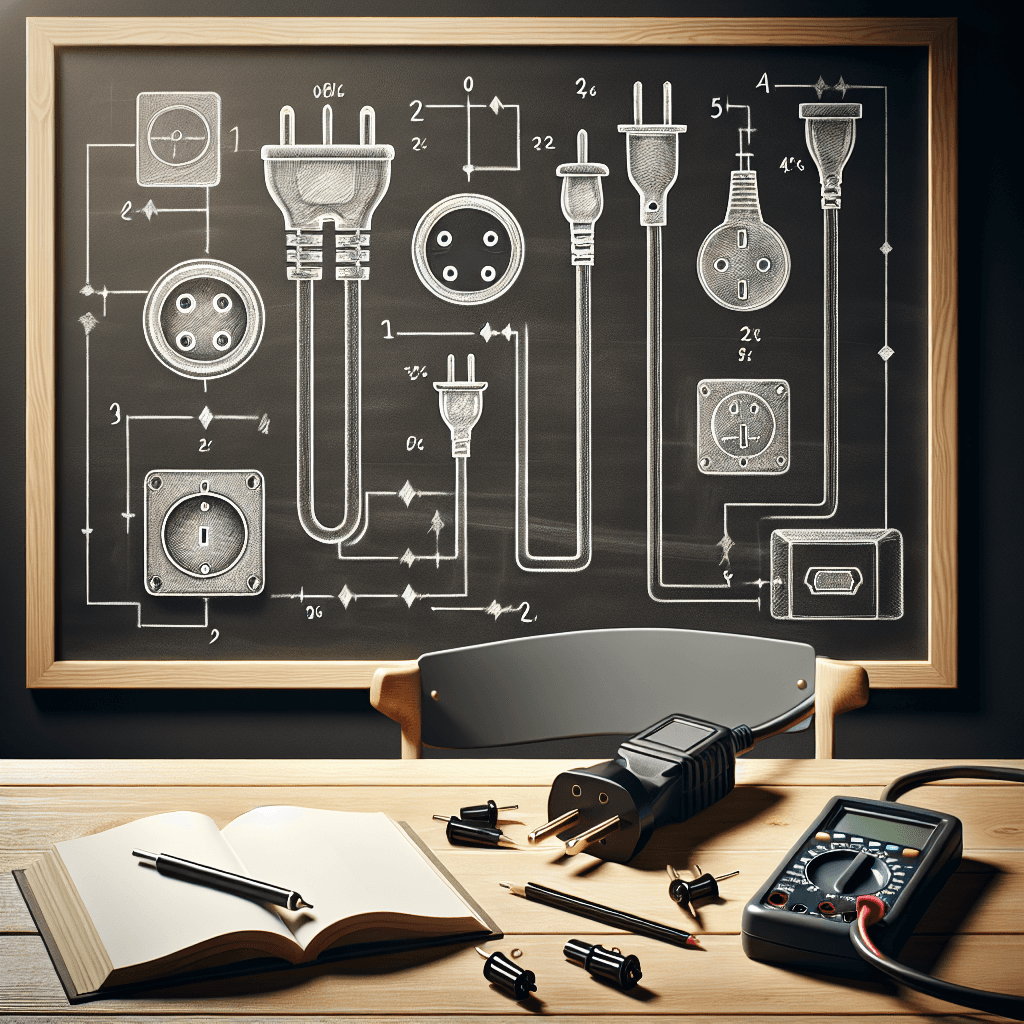 Why do the metal prongs on some electrical plugs have tiny holes in them?