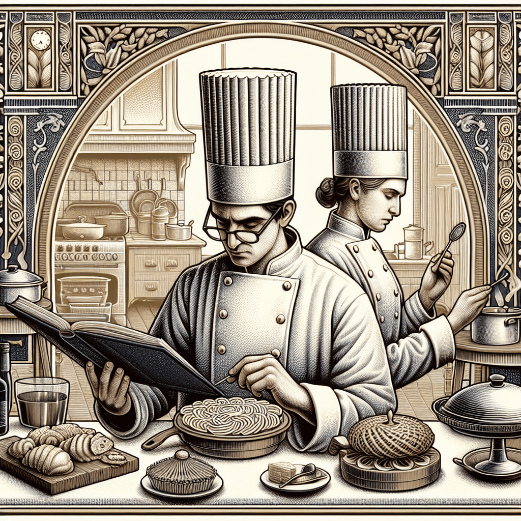 Why do traditional chef hats feature exactly one hundred pleats in their design?