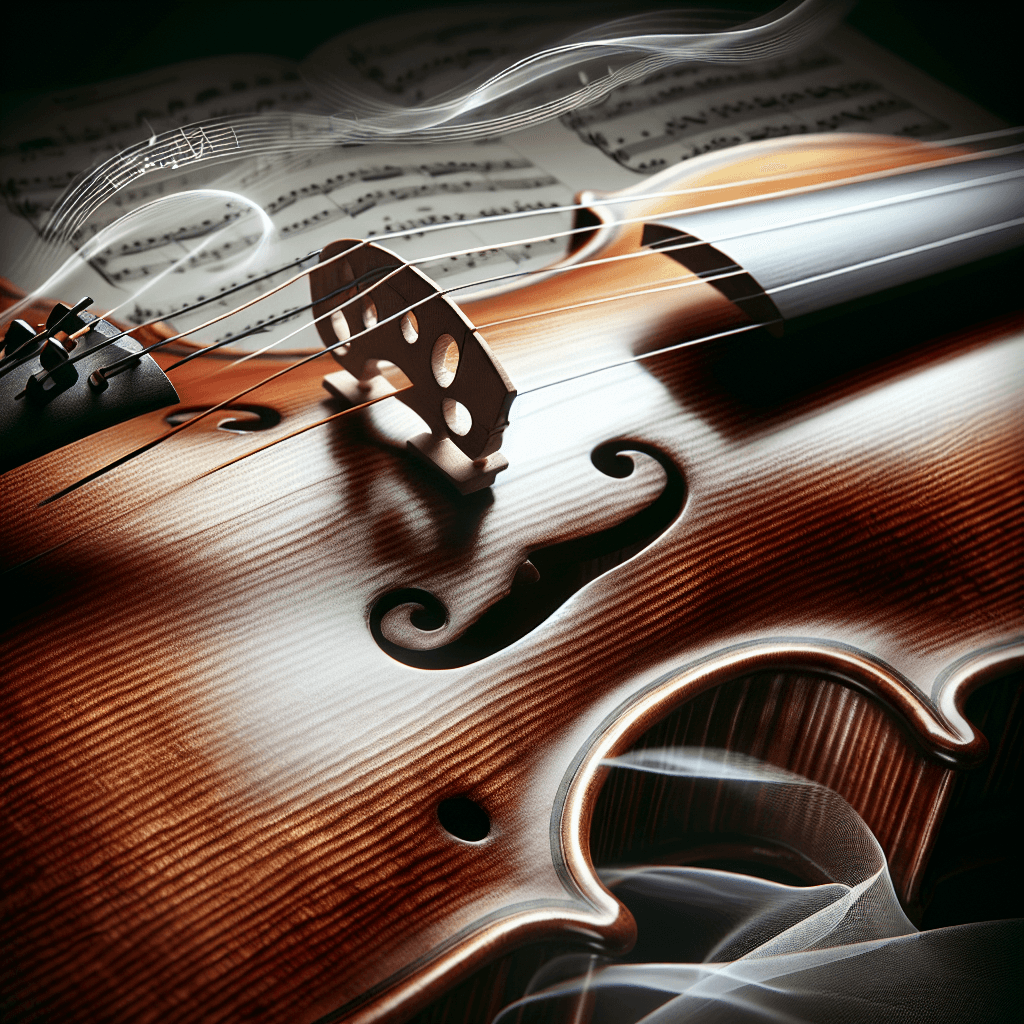 Why do violins have those distinctive f-shaped holes?