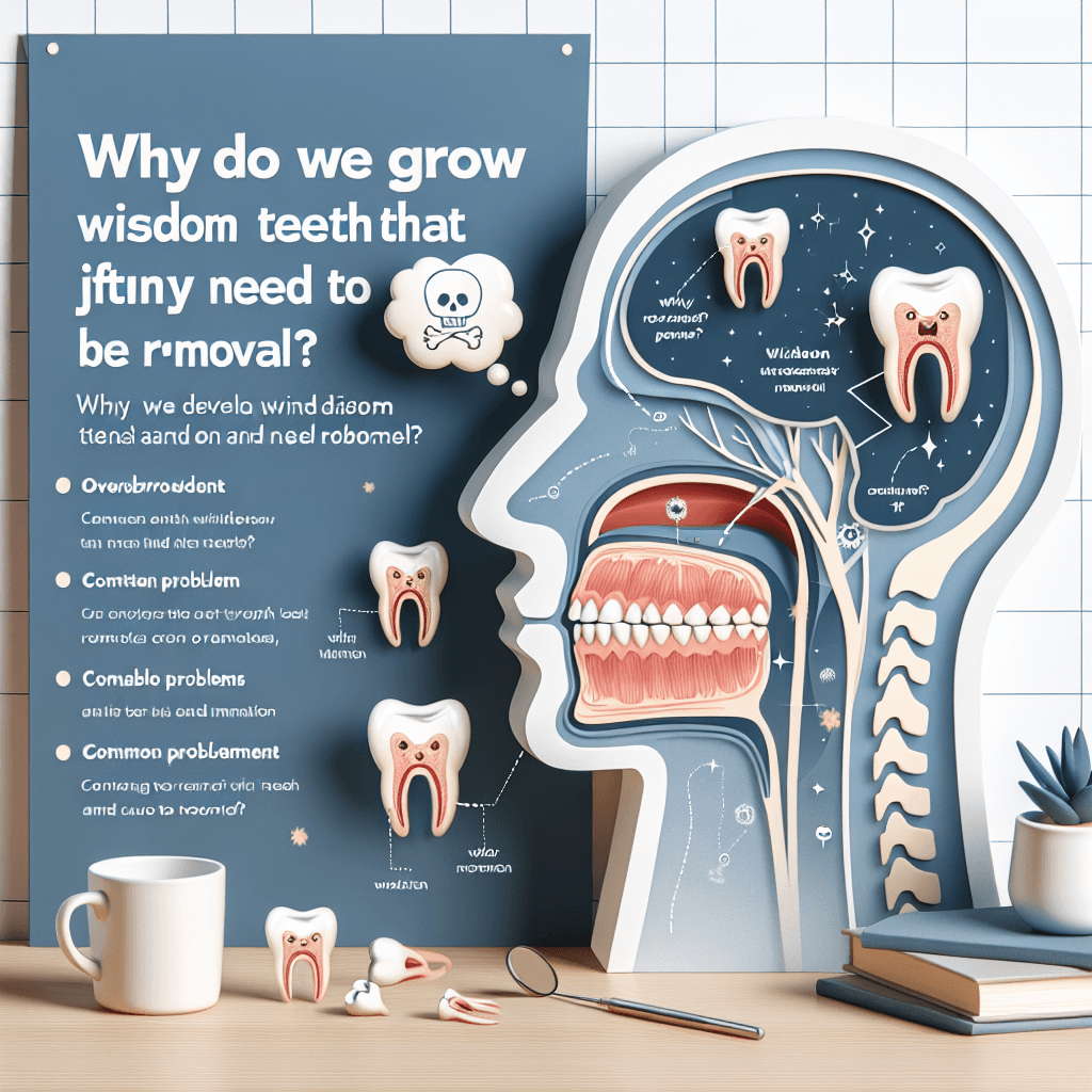 Why do we grow wisdom teeth that often just need to be removed?