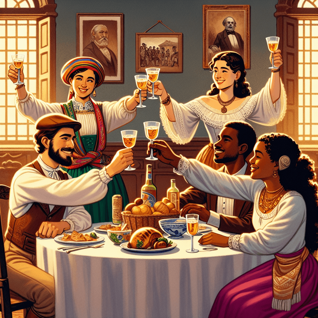 Why do we traditionally clink our glasses together when making a toast?
