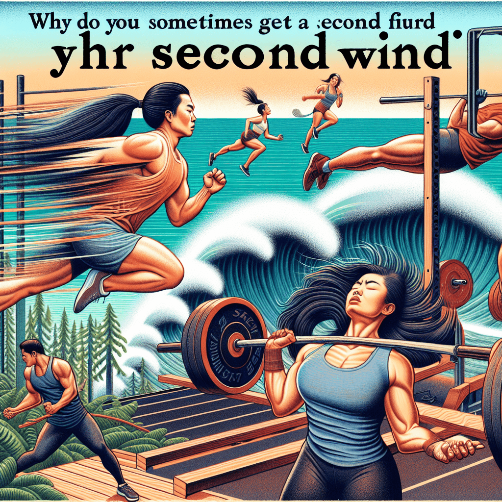 Why do you sometimes get a second wind during intense exercise?
