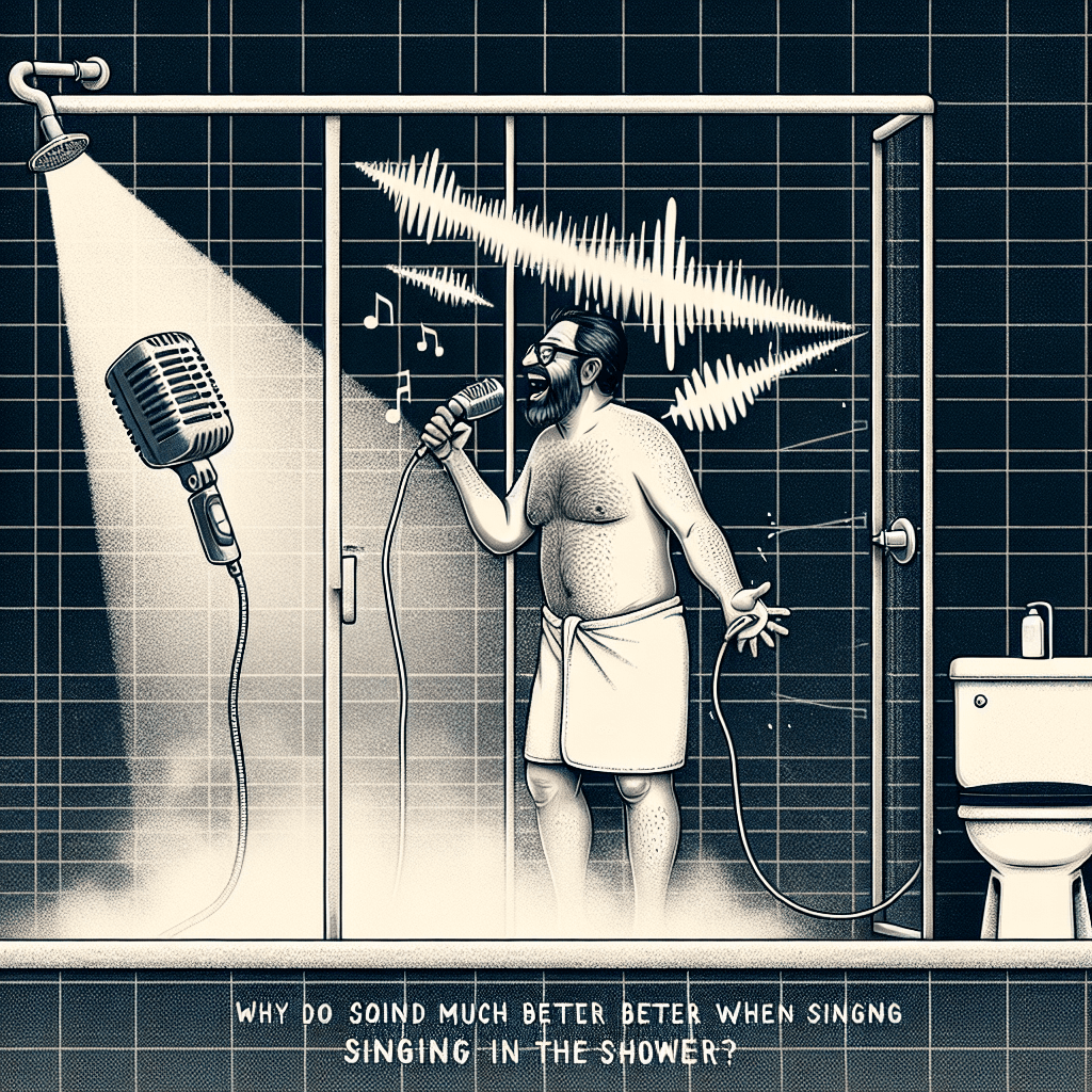 Why do you sound so much better when singing in the shower?