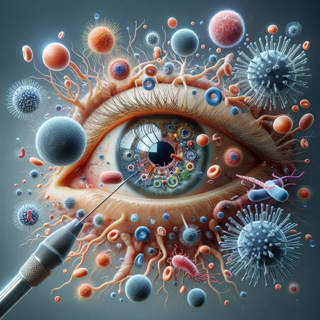 Why do your eyes have a separate immune system that is kept secret from the rest of your body?