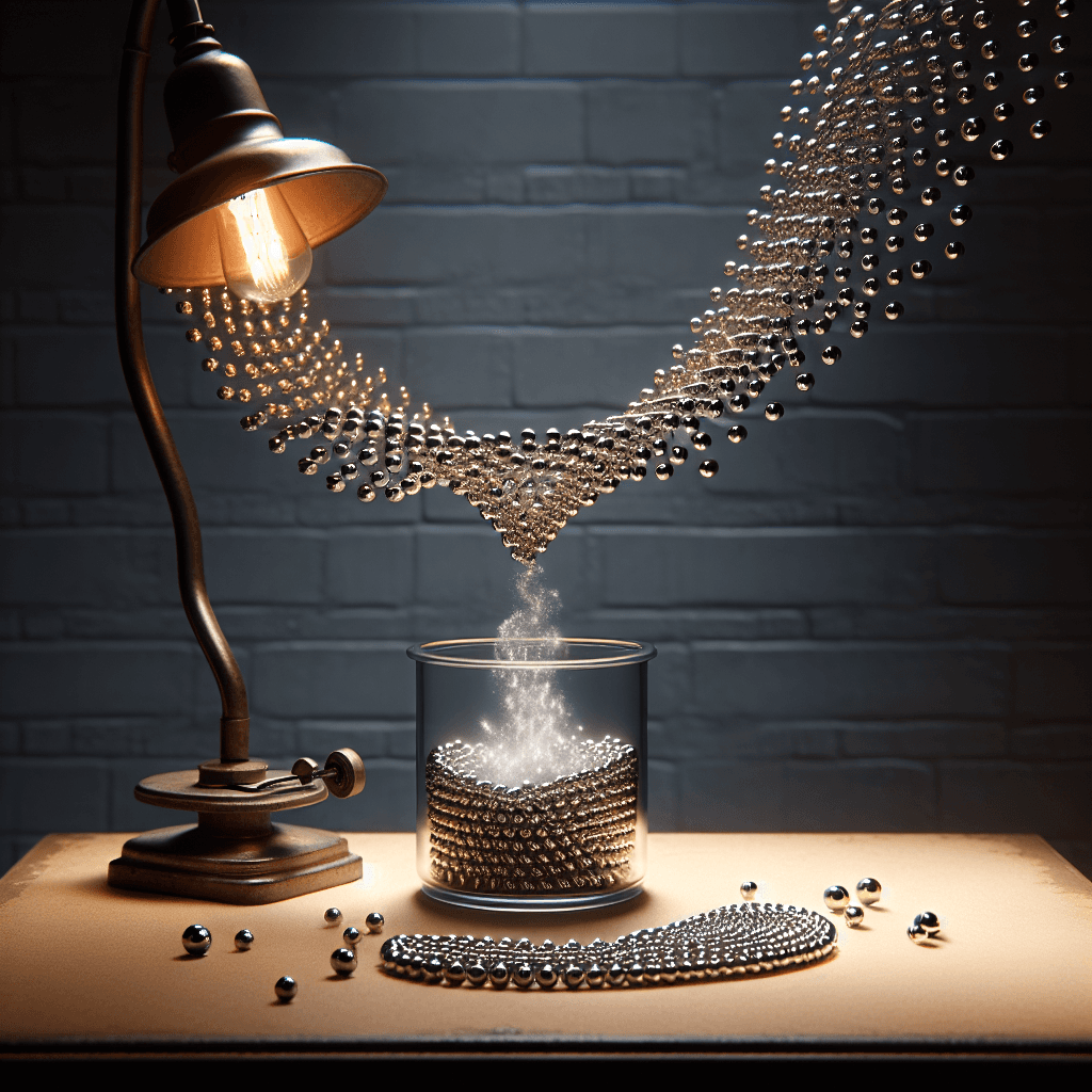 Why does a falling bead chain create a gravity-defying fountain?