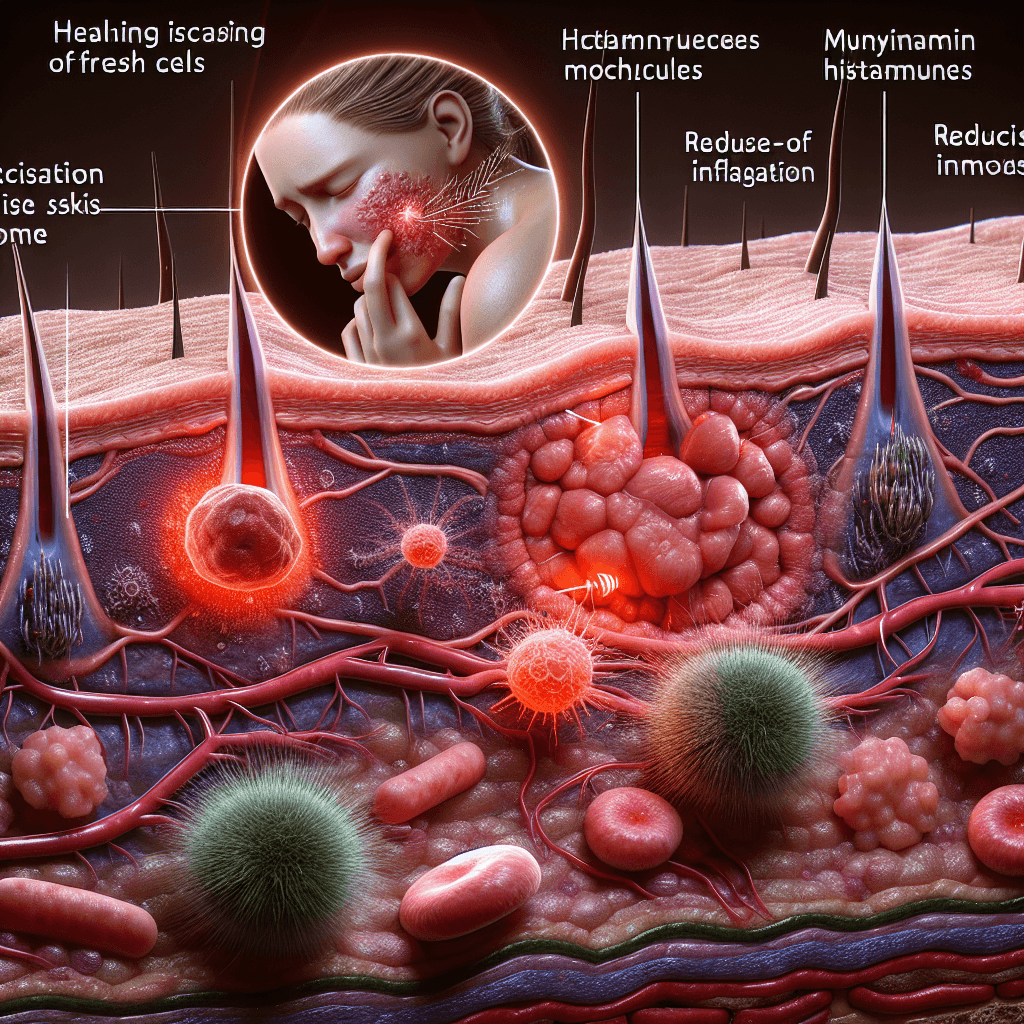 Why does a healing wound often feel incredibly itchy?