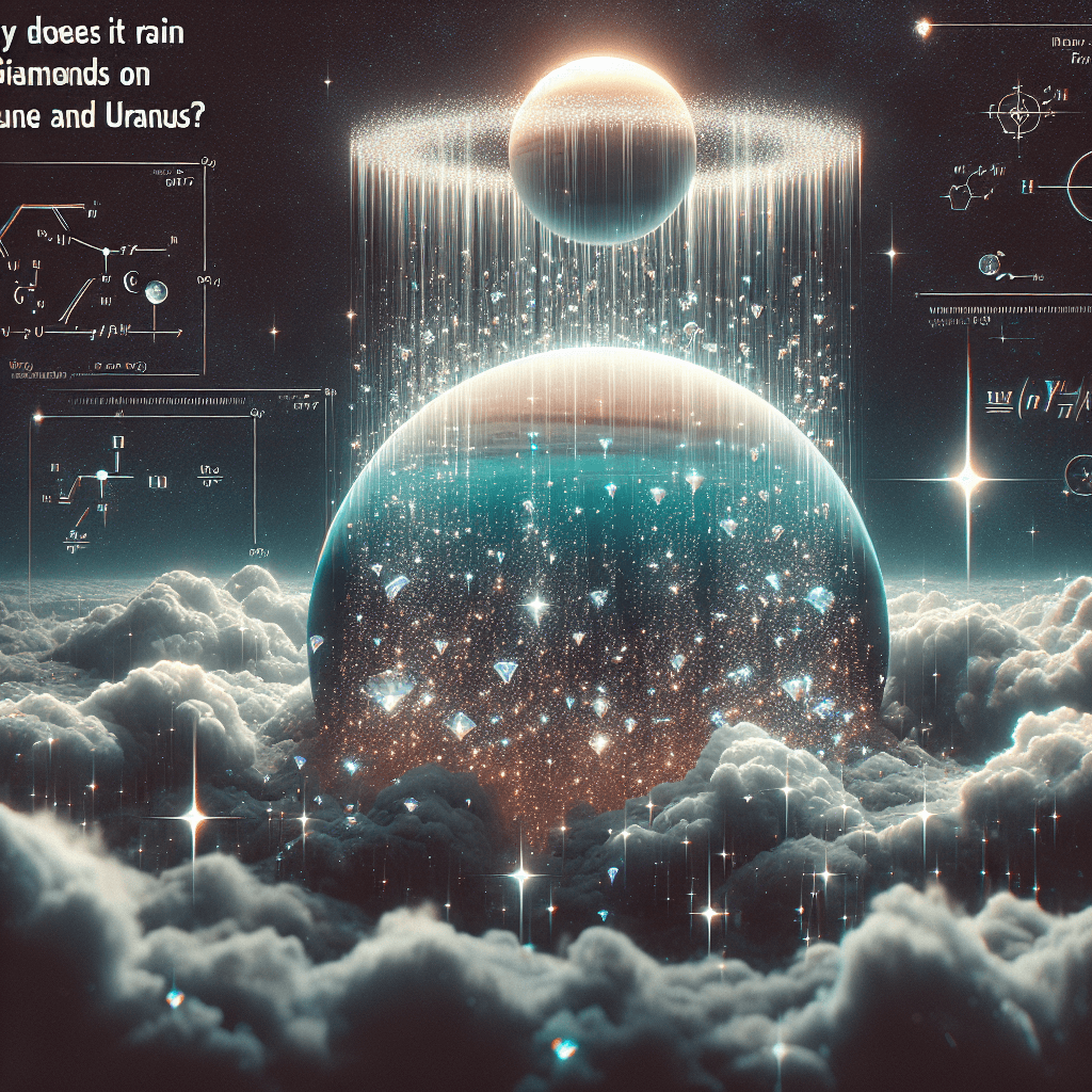 Why does it rain diamonds on Neptune and Uranus?