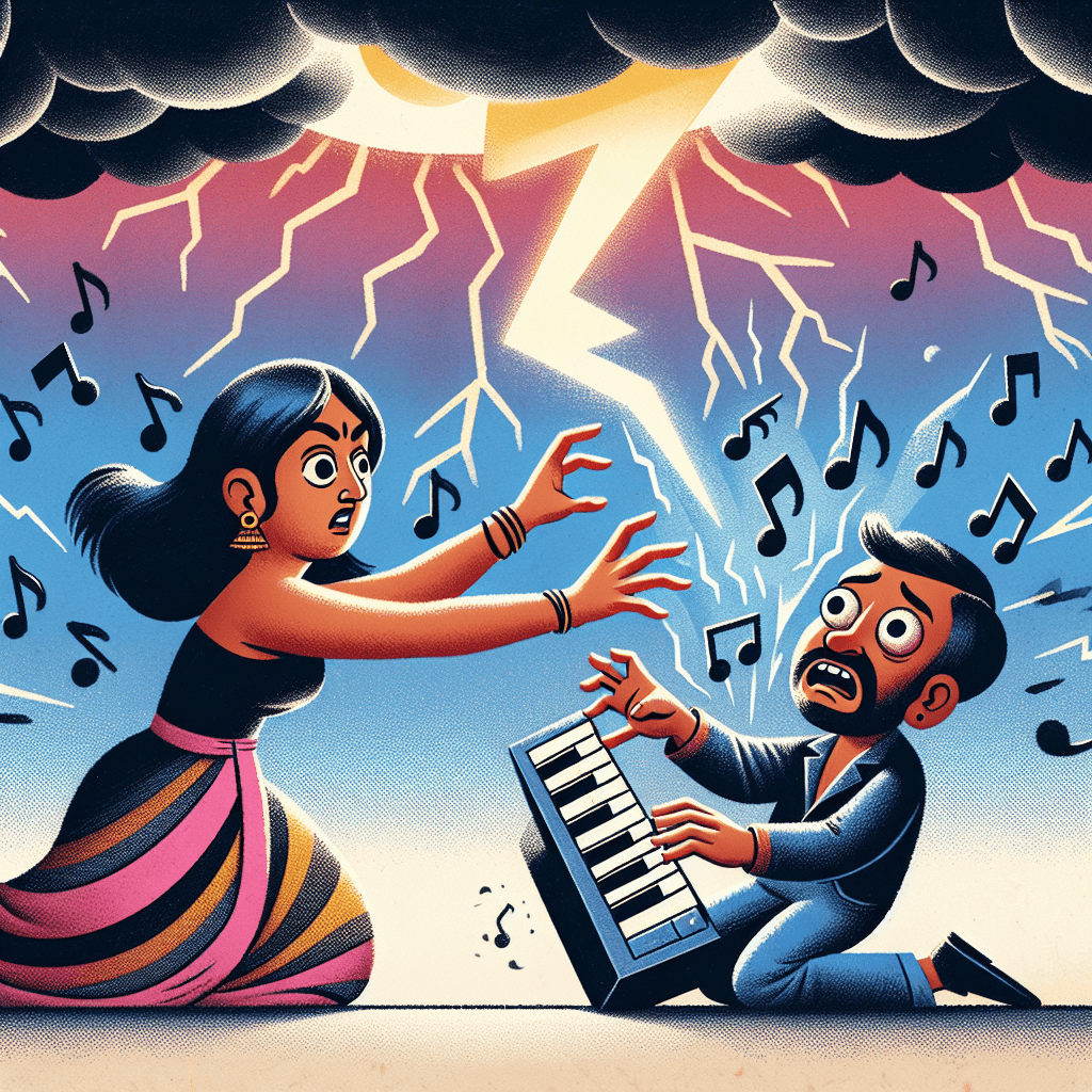 Why does stealing someones thunder literally involve a stolen sound effect?