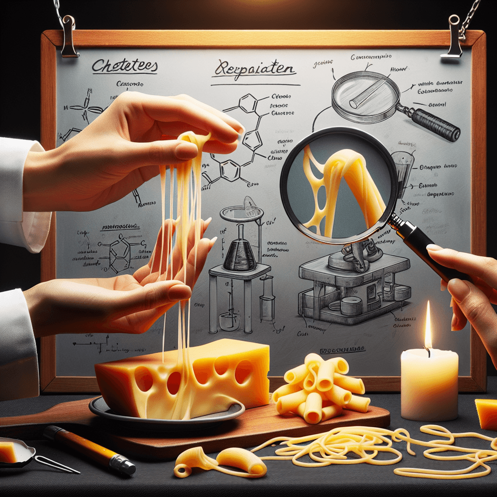 Why does string cheese peel apart into perfect strands?