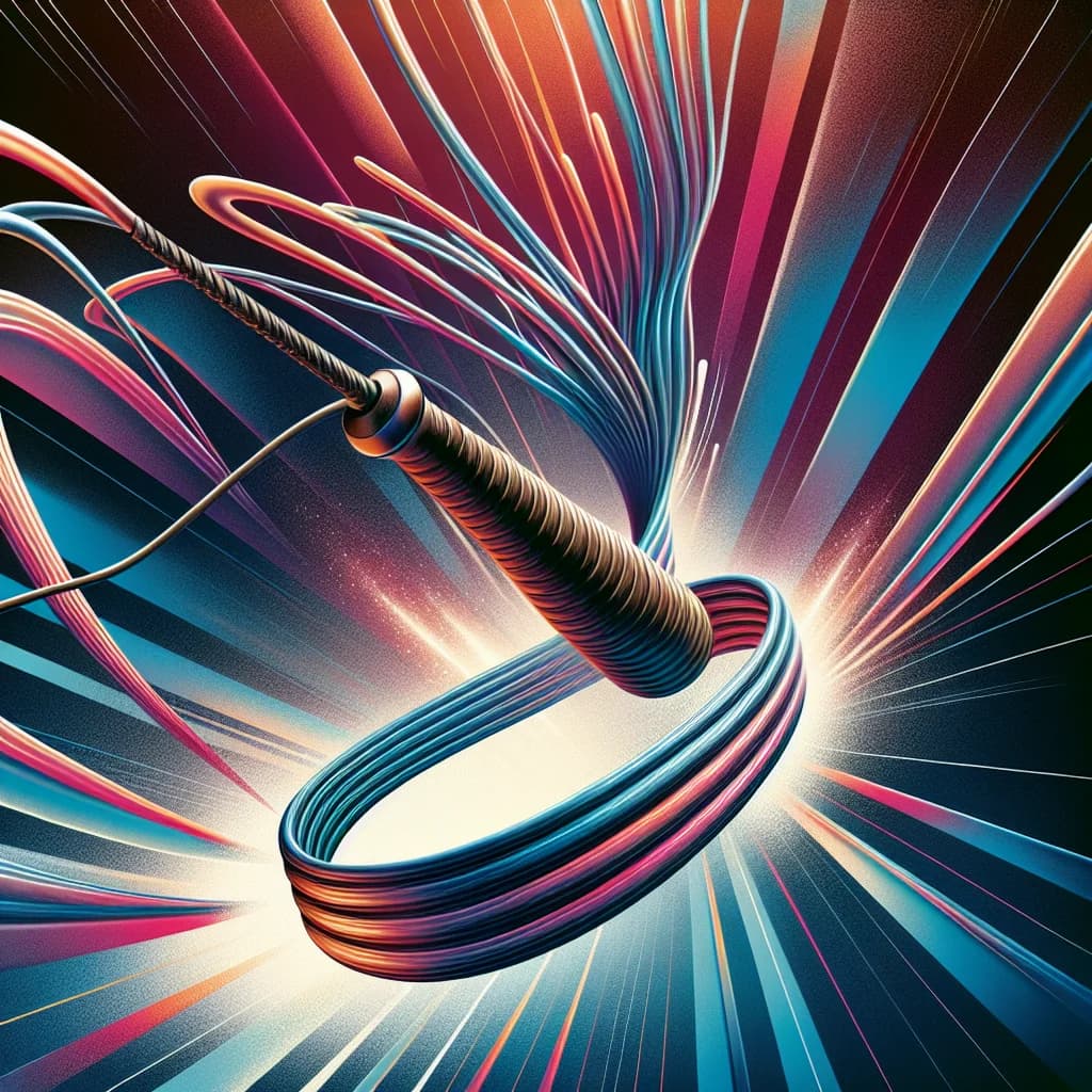 Why does the tip of a bullwhip make a loud crack by breaking the sound barrier?