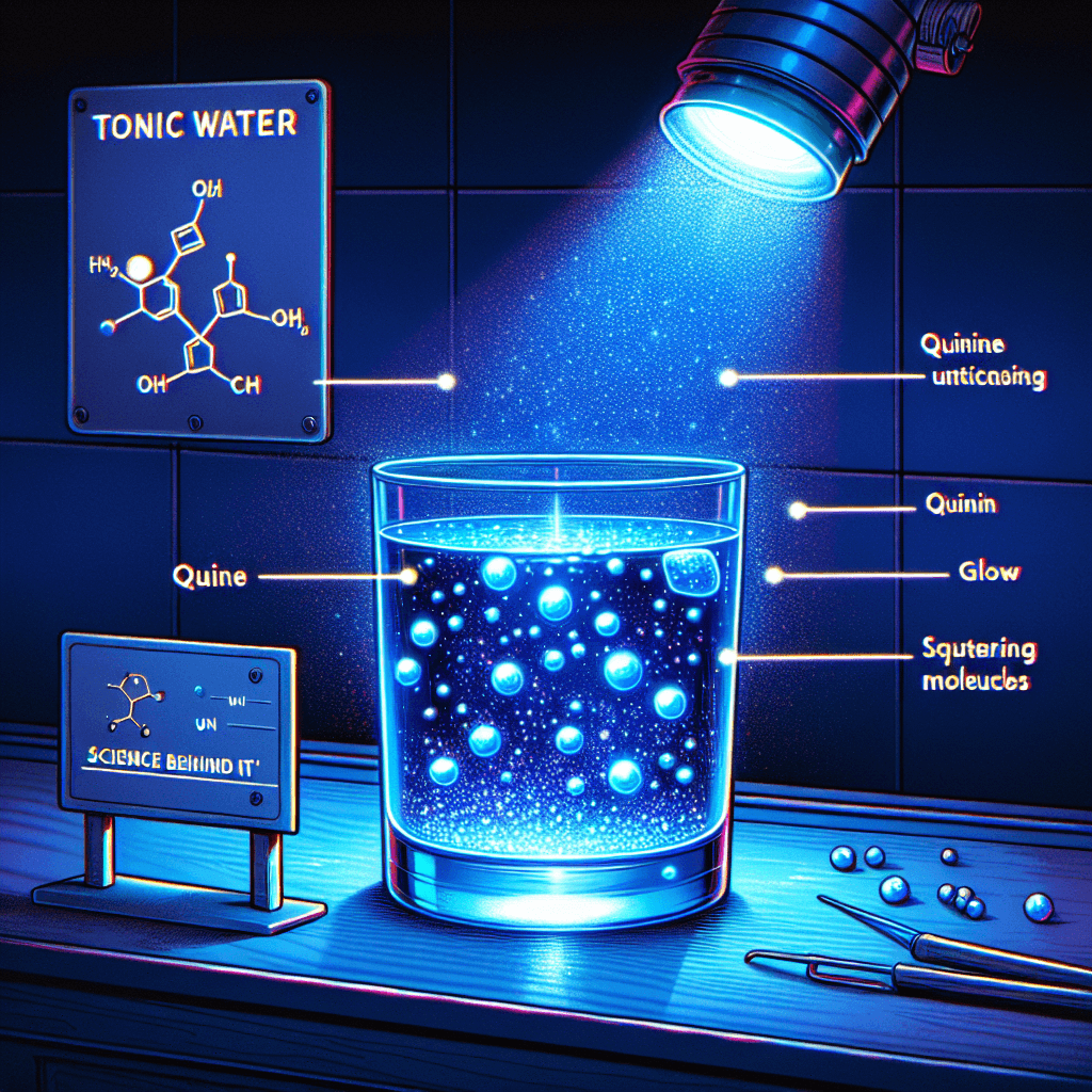 The Eerie Glow: Why Tonic Water Glows Blue Under UV Light