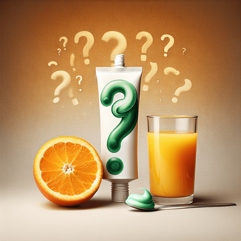 Why does toothpaste make orange juice taste so famously terrible?
