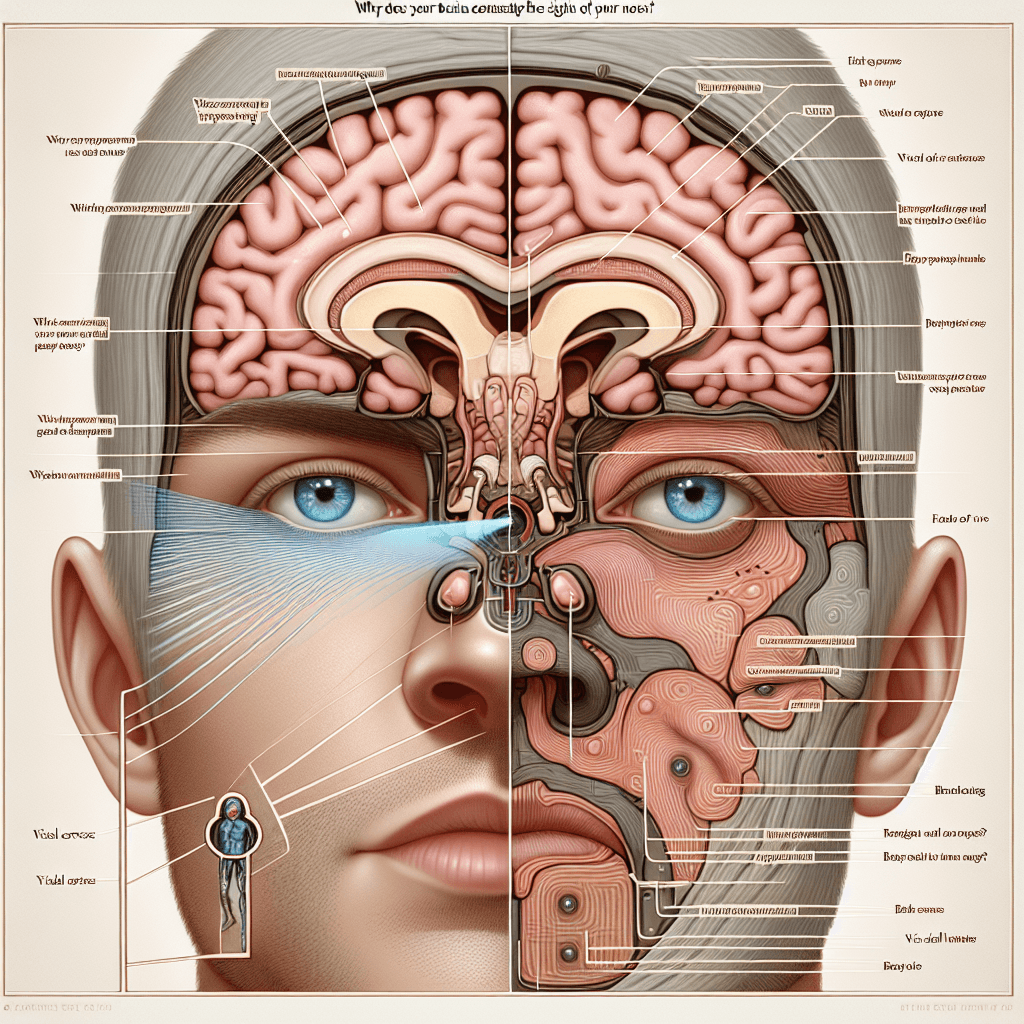 Why does your brain constantly ignore the sight of your own nose?