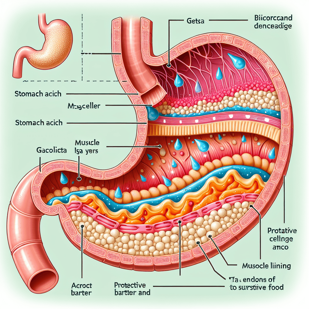 Why doesn't the acid in your stomach just eat right through you?