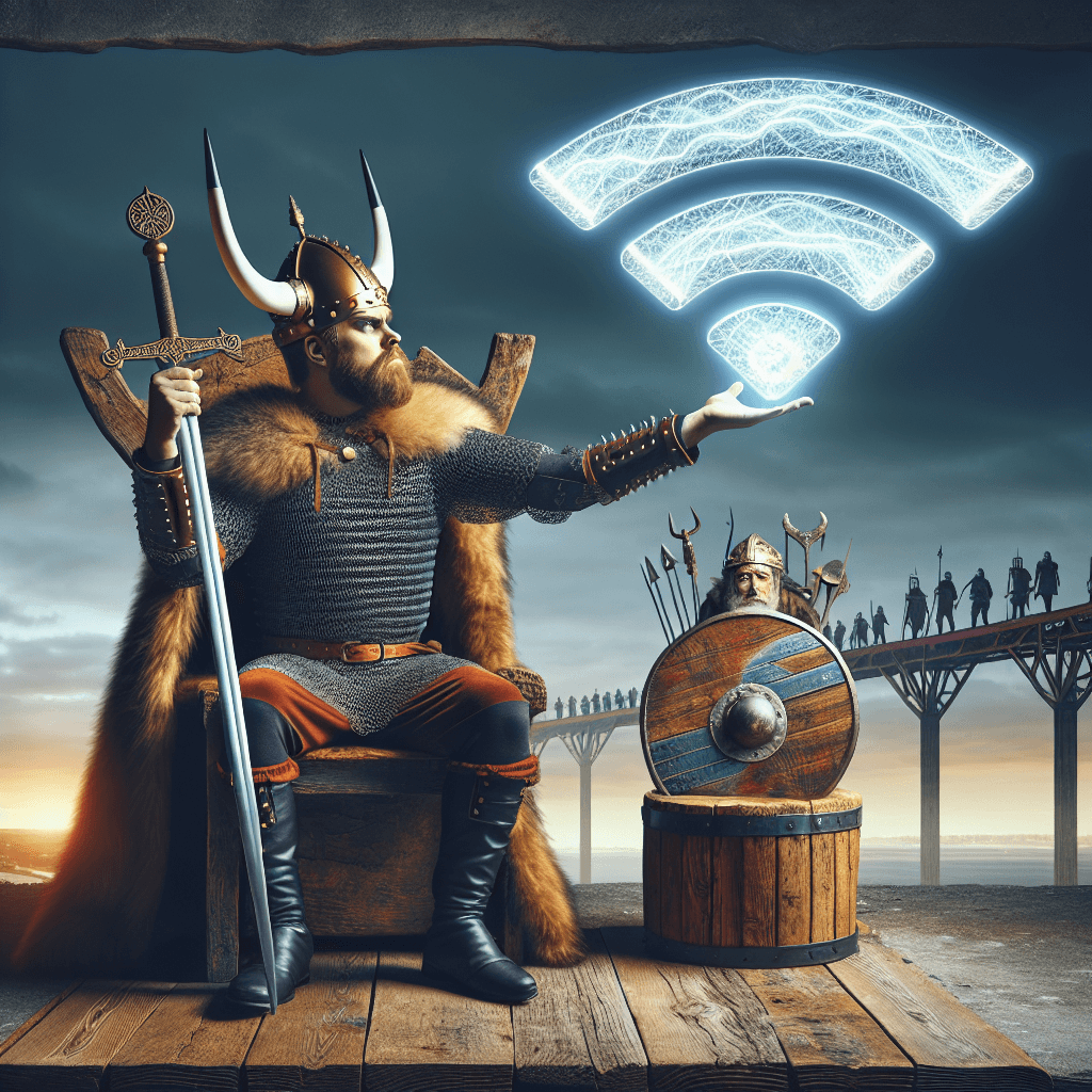 Why is a modern wireless technology named after a medieval Viking king?