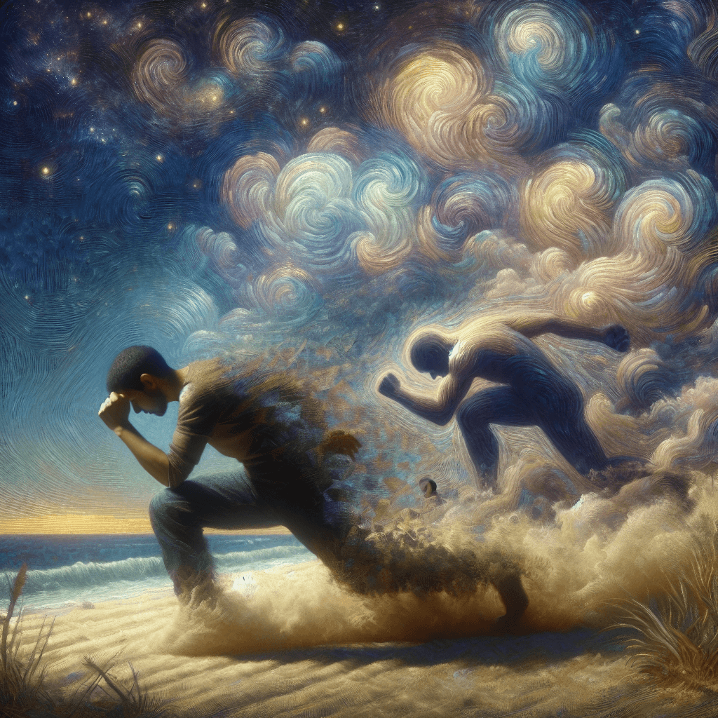 Why is it so hard to run or punch effectively in your dreams?