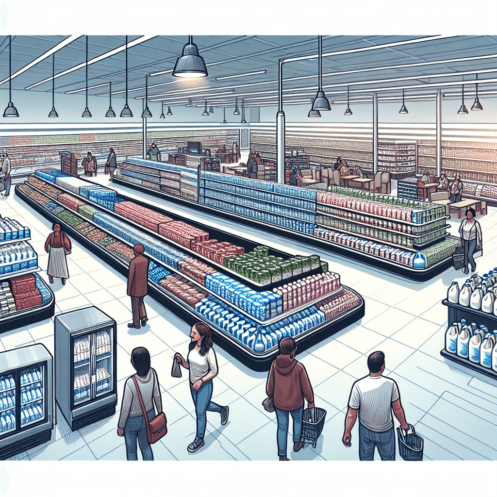 Why is the milk always located at the very back of the grocery store?