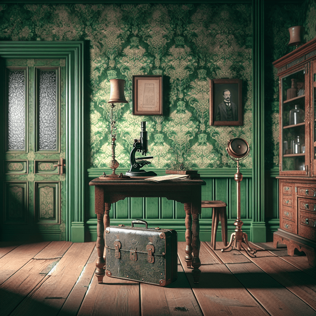 Why was a popular type of green wallpaper once a leading cause of death?
