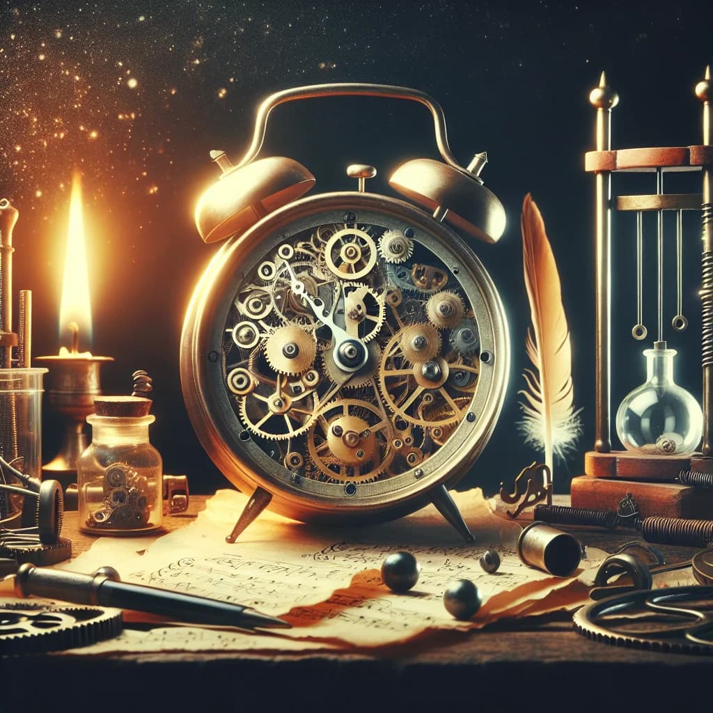 Why was the first mechanical alarm clock designed to only ever ring at four o'clock each morning?