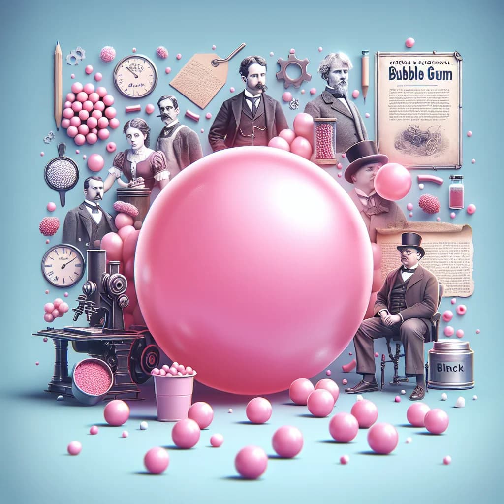 Why was the first successful bubble gum pink simply because it was the only food coloring available that day?