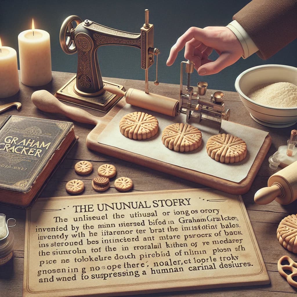 Why was the Graham cracker originally invented by a minister to help suppress human carnal desires?