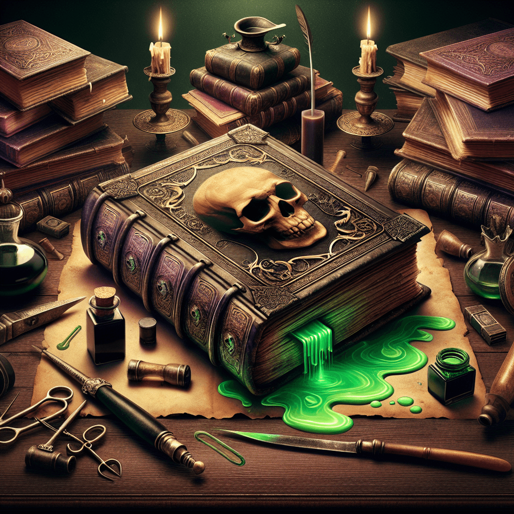 Why were some old books deliberately booby-trapped with deadly poison?