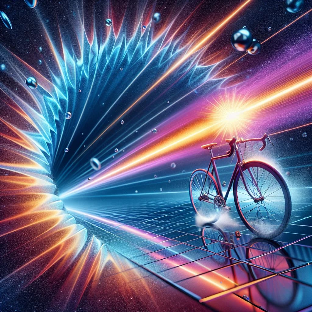 Why would a beam of light slow to the speed of a bicycle while passing through ultracold atoms?