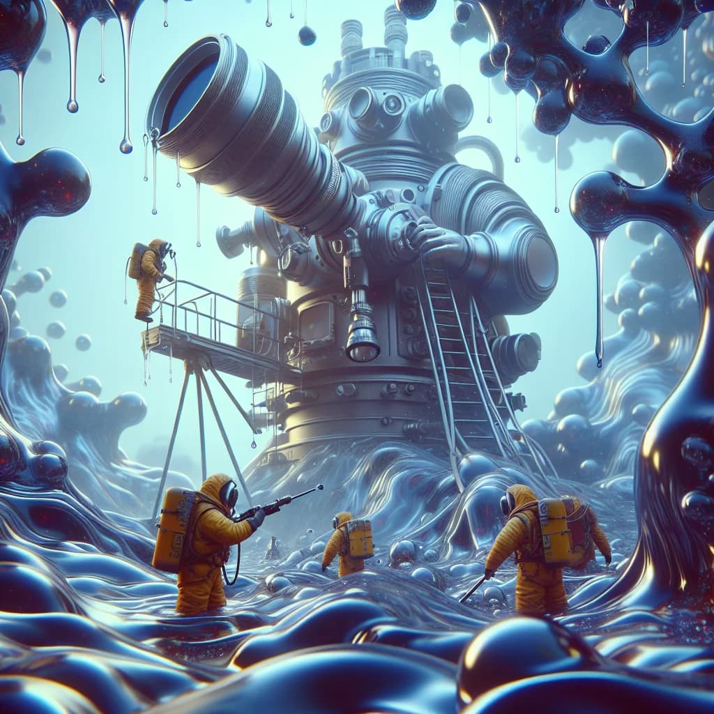 Why would a human shrunk to microscopic size find water as viscous as thick syrup?