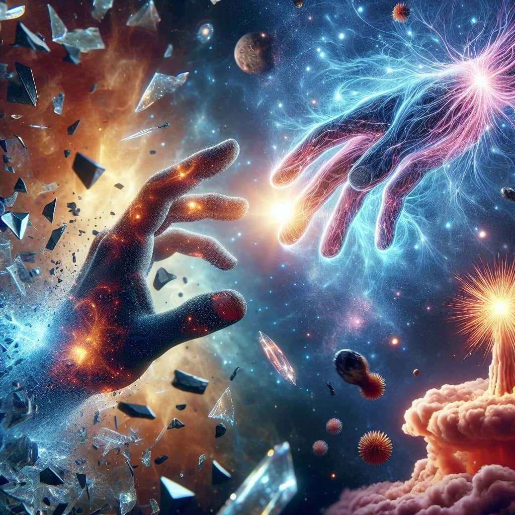 Why would shaking hands with a twin made of antimatter release more energy than the world's most powerful bomb?