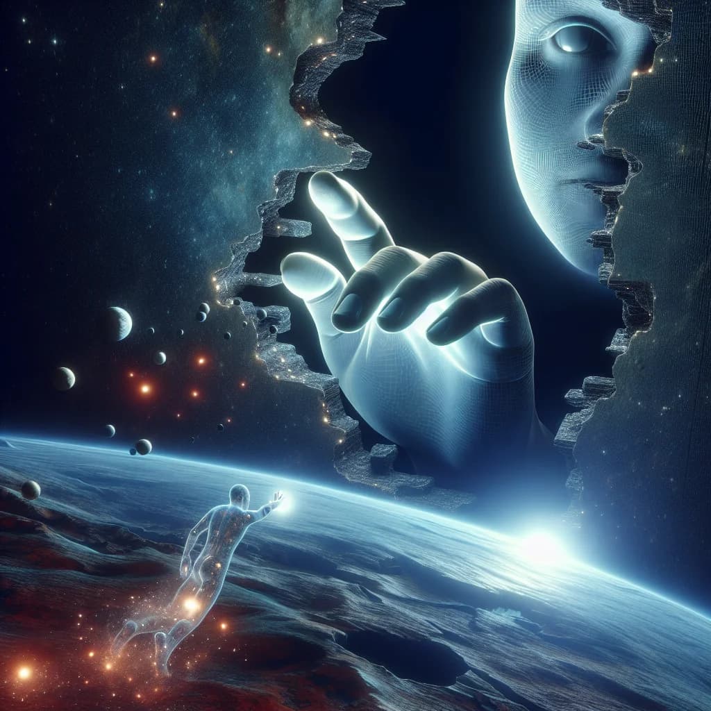 Why would you fall straight through the floor and the Earth if you were made of dark matter