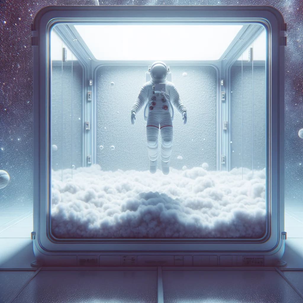 Why would you suffocate in a room of pure oxygen if you remained perfectly still in microgravity